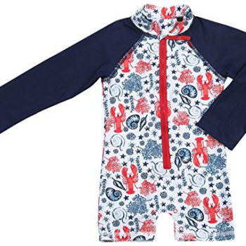 Egg by Susan Lazar Baby Jessie Shortalls, Red, 6M