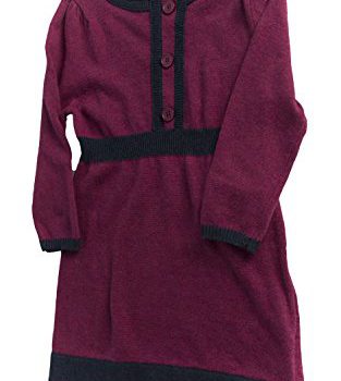 Egg by Susan Lazar Toddler Girl’s Classic Knit Dress Plum