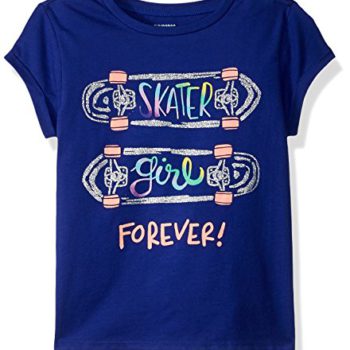 Gymboree Girls’ Little Short Sleeve Printed Knit Top