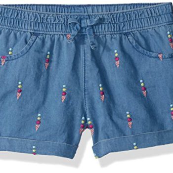 Gymboree Girls’ Toddler Drawstring Cuffed Shorts