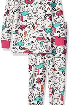 Gymboree Girls’ Big 2-Piece Tight Fit Thermal Sleeve Long Bottoms Pajama