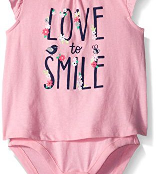 Gymboree Baby Boys Flutter Sleeve 2 in 1 Bodysuit
