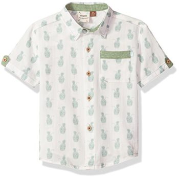 Fore!! Axel & Hudson Boys’ Skulls Print Shirt