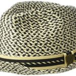 Fore Axel Hudson Boys Paper Braid Fedora Natural XS 0