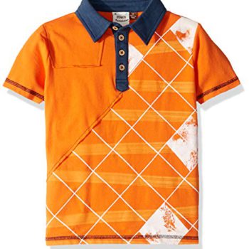 Fore Axel & Hudson Boys’ S/s Argyle Print Polo