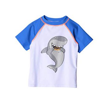 Appaman Kids Baby Boy’s Rashguard – Shark Bite (Infant/Toddler/Little Kids/Big Kids)