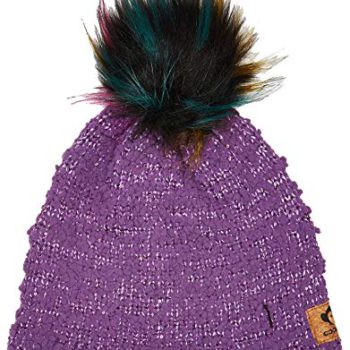 Appaman Kids Baby Girl’s Extra Soft Boucle Hat with Puff Ball Faux Fur (Infant/Toddler/Little Kids/Big Kids)