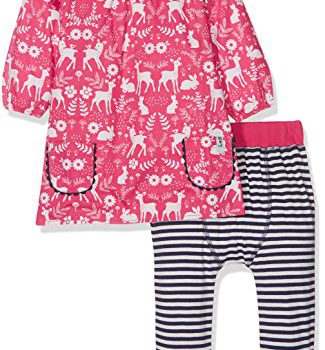 Lilly and Sid Vintage Doll Woodland Dress and Leggings Set