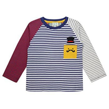 Lilly and Sid Adorable Mad Hatter & Mustache Top