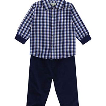 Lilly and Sid Woven Examine Shirt Reversible Set