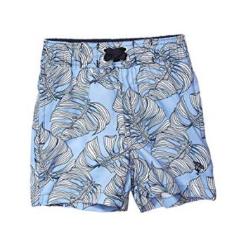 Shade Critters Child Boy’s Leaf Print Swim Trunks (Toddler/Toddler)