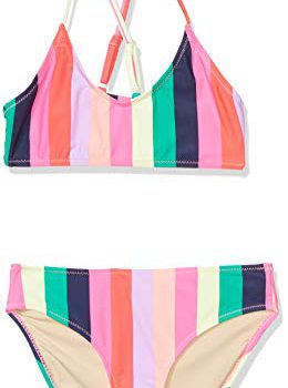Shade Critters Lady’s Tie Again Stripe Bikini (Little Children/Massive Children)