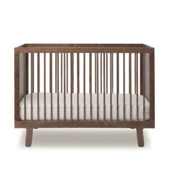 Oeuf Sparrow Crib, Walnut