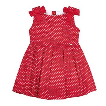 Mayoral Purple Polka Dot Gown