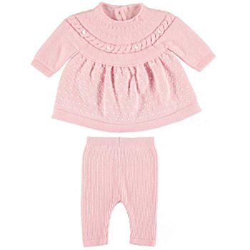 Mayoral Child Woman Lovable Knit Set in Pink