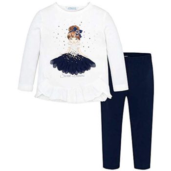 Mayoral Candy Little Princess Prime and Leggings Set