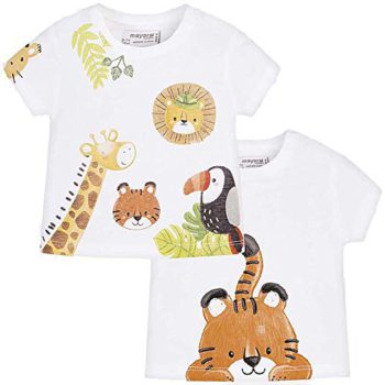 Mayoral Brief Sleeved t-Shirt Set for Child Boy