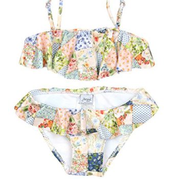 Mayoral Lady’s Patchwork Print Bikini, Sizes 2-9