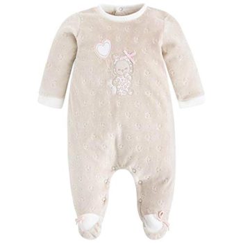 Mayoral Little Bunny Velour Footie (0 Months)