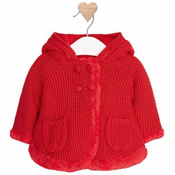Mayoral Child Women Stunning Paprika Knitted Hooded Sweater