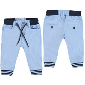 Mayoral Child or Toddler Boys Gentle Blue Jogger Pants