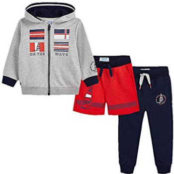 Mayoral – 3 Piece Tracksuit for Boys – 3812, Smoke