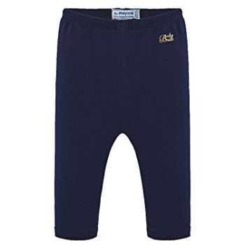 Mayoral – Lengthy Fundamental Leggings for Child-Ladies – 0703, Navy