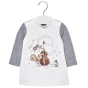 Mayoral Silver Squirrel and Cello Gown