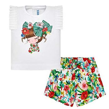 Mayoral – Printed Quick Set for Child-Ladies – 1233, Inexperienced