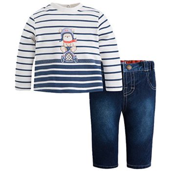 Mayoral Motoring Denim Pant Set