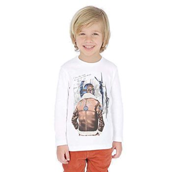Mayoral Boys Cool Aviator Lengthy Sleeve Tee – Chase The Wind & Contact The Sky