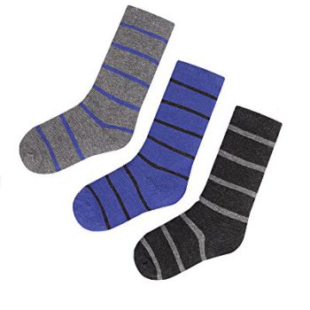 Mayoral Junior Boy’s Striped Socks Blue, Sizes 8-16