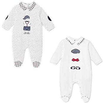 Mayoral – 2 Costume Pajamas Set for Child-Boys – 1772, White