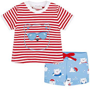 Mayoral – Bathsuit Set for Child-Boys – 1618, Pink