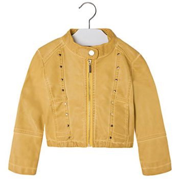 Mayoral Amber Leatherette Jacket with Rivets