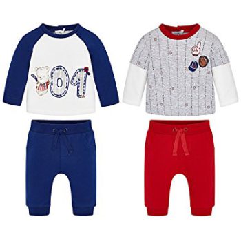 Mayoral – Knit Set (4 Clothes) for Child-Boys – 2624, Sport Blue