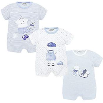 Mayoral – Set of three Brief Onesies for Child-Boys – 1773, Dream