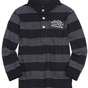 Mayoral Boy’s Striped Knit Polo, Sizes 2-9