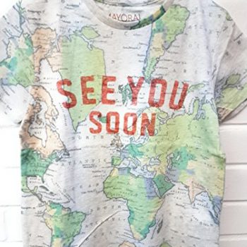 Mayoral Boys See You Quickly Map Tshirt