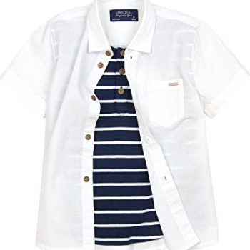 Mayoral Boy’s Layered Look Shirt, Sizes 2-9
