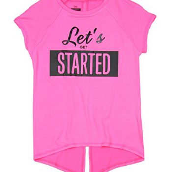 Mayoral Junior Woman’s Pink Sport T-Shirt with Again Slit, Sizes 8-18