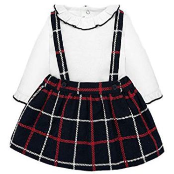 Mayoral – Skirt Romper Set for Child-Women – 2835, Navy