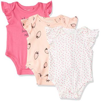 Jessica Simpson Child Ladies’ Bodysuit, 3 Pack