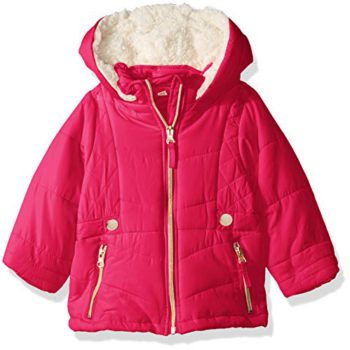 Jessica Simpson Child Women Satin Bubble Jacket