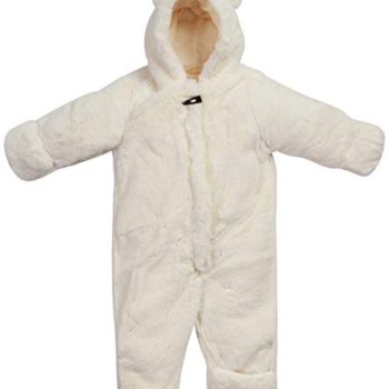 Jessica Simpson Child Women Heat and Fluffy Fake Fur Pram with Character Hood (New child and Toddler)