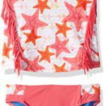 Jessica Simpson Girls Two Piece Tankini Swimsuit Set 0