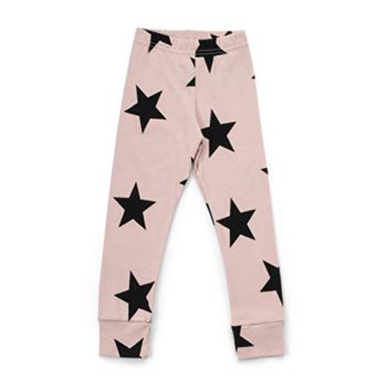 NUNUNU Star Leggings – Unisex Cotton Pants for Infants, Ladies and Boys.