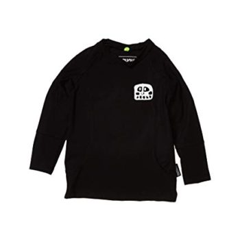 NUNUNU Child Boy’s Rowdy Masks Lengthy Sleeved Rashguard (Toddler/Toddler/Little Children)