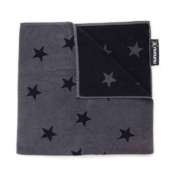 REVERSIBLE STAR TOWEL FOR THE BEACH, POOL, BATH TIME