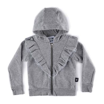 Ruffled Zip Hoodie – A Cool High for Child Women, Toddles and Large Women